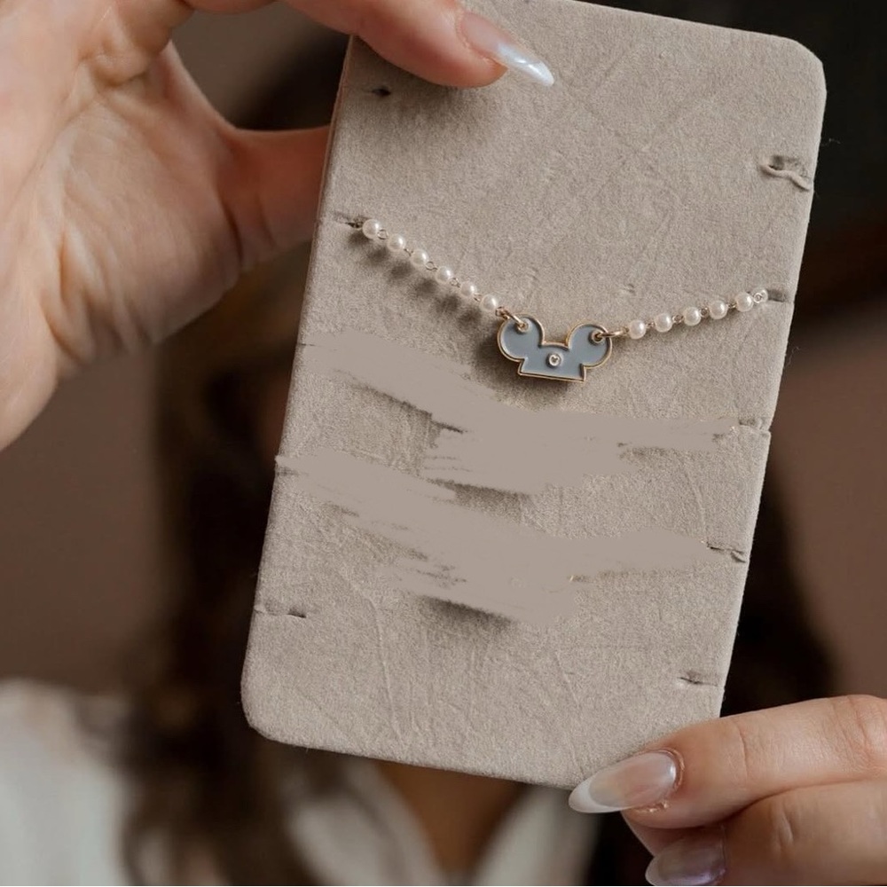 Looking for! Jo & Co goods Cinderella park hat pearl necklace